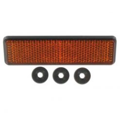 Rückstrahler rechteckig/orange CE zum stecken
