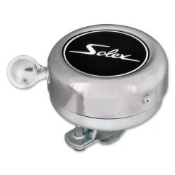 Glocke Solex chrom/schwarz  (1 Stück)