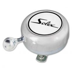 Glocke Solex chrom/weiss (1 Stück)