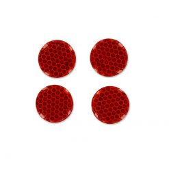 Rückstrahler 89x25mm oval rot zum kleben (2 Stück)