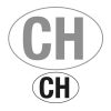 CH-Aufkleber klein 90x60mm