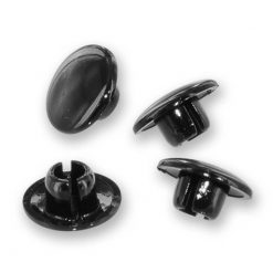 Abdeckung für M6-Inbusschraube, schwarz (4 Stück)