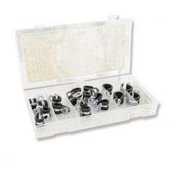 Klemmen für Bremsleitung/universal mit Gummi Ø 7-16mm (18Stk)