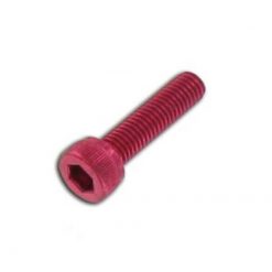 Inbusschraube M6x30mm Alu rot (6 Stück)
