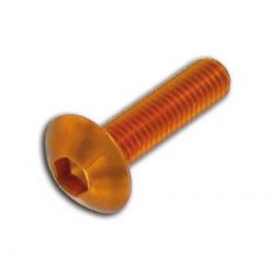 Flachkopfschraube M5x30mm orange (6 Stück)