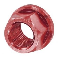 Radmutter M12x1.25mm Alu rot (1 Stück)