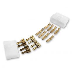 Stecker 8-polig/Ersatzstecker 8-pin universal komplett (6.3mm)