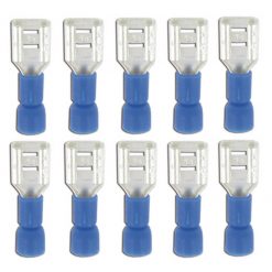 Kabelstecker Ueberwurf 6,3 mm (10 Stk)