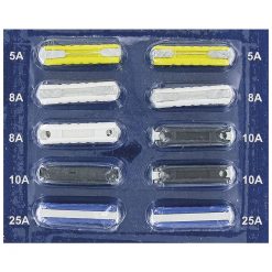 Sicherungen Keramik 5-25A (10 Stk) 6x25mm für unterwegs