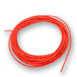 Stromkabel 1-adrig, 5 Meter rot (0.5 mm)