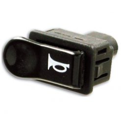 Schalter für Horn Piaggio schwarz 2 Polig (R.O. 2290681)