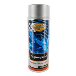 Motorenfarbe (Engine Paint) 150°C 400 ml Aluminium-Silber