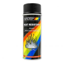 Auspufffarbe schwarz 800°C Motip hitzebeständig 400ml