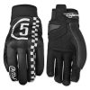 Handschuhe Racer Polymesh/Leder, schwarz, Gr. L