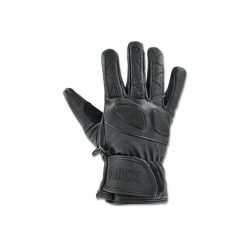 Handschuhe Pro Race Leder schwarz (Grösse XL)