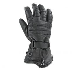Handschuhe Pro Winter Leder schwarz (Grösse XL)