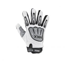 Handschuhe Cross weiss/schwarz (Grösse S)