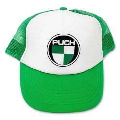 Cap Trucker Puch weiss/grün All Sizes