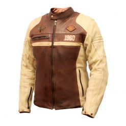 Jacke Motorrad ARCHIVE RACER Rinds-Leder, Herren M