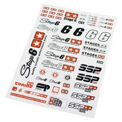 Aufkleberset Stage6 klein 30x21cm