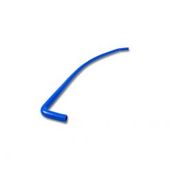 Kühlwasserschlauch Ø 20x26mm, 1x45/1x90°, 1m blau