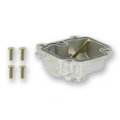 Schwimmerdeckel Alu geschlossen komplett (Polini CP Vergaser)