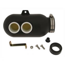 Kartluftfilter mit Anschluss 28-35-50 mm schwarz