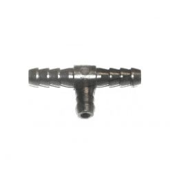 Verbindungsstück T Form 7mm für Benzinschlauch, Oelschlauch, Lungen schwarz