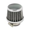 Luftfilter konisch chrom 28mm mit Bride