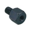 Adapter innen M8 Linksgewinde/aussen M10 Linksgewinde schwarz