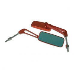 Rückspiegel links str8 CNC Alu orange NETTOPREIS