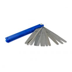 Blattlehre 0.02-1.00mm für Ventilspielkontrolle (17-teilig)