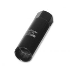 Kerzenschlüssel Stecknuss BIKESERVICE 14mm extradünn Ø18.6mm 3/8 Zoll SW17mm