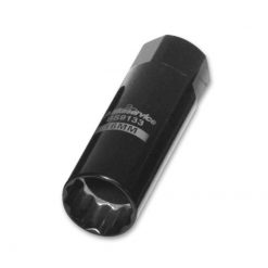 Kerzenschlüssel Stecknuss BIKESERVICE 16mm extradünn Ø20.6mm 3/8 Zoll SW19mm