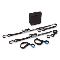 Spanngurt mit Lenkerlaschen L: 300cm/350daN, ACEBIKES Buckle-Up