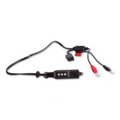 Ringösenkabel 6mm mit Ladeanzeige zu SHIDO DC1 / DC4 Ladegerät (Lithium)