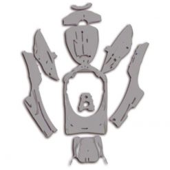 Verkleidungskit 10-Teilig GY6 silber NETTOPREIS