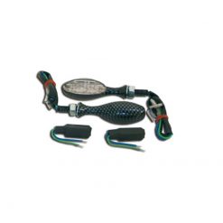 Blinkerset RMS Finger LED carbon/weiss CE