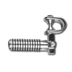 Fussrasten universal chrom Custom für Ø 22-33mm (Paar)