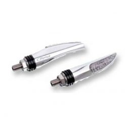 Blinker Nail, Alu silber/transparent LED CE