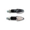 Blinker mini -Winker- carbon look/transparent LED CE (Paar)