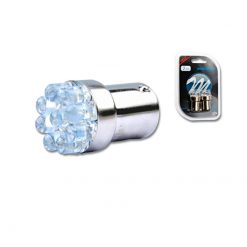 Glühlampe weiss LED (9 Leds) 12V 1.025W BA15s (2 Stück)