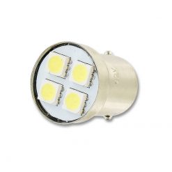 Glühlampe weiss LED (4 LED's) 12V BA15s SMD