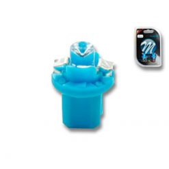 Glühlampe LED blau B8.5D 12V 0,2W (2 Stück)