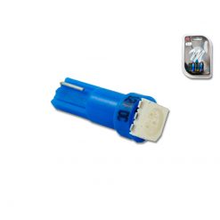 Glühlampe LED blau T5 W2x4.6D 12V 0,24W (2 Stück)