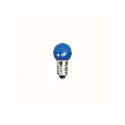 LED- Birne NO NAME Standard 12V AC/DC (Sockel: E10) in Blau