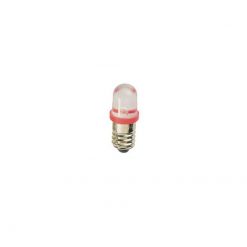 LED- Birne NO NAME Standard 12V AC/DC (Sockel: E10) in Rot