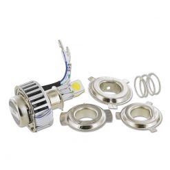 LED-Scheinwerfereinsatz 6V, 12V, 24V, Sockel H4+BA20d+P15d-25-1