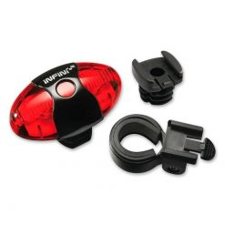 Rücklicht LED INFINI mit 5 LEDs, 4 Modi, inklusive Batterie (CR2032)