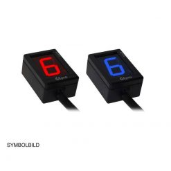 Ganganzeige HEALTECH Gipro in BLAU zu Triumph inkl. Entdrosselung